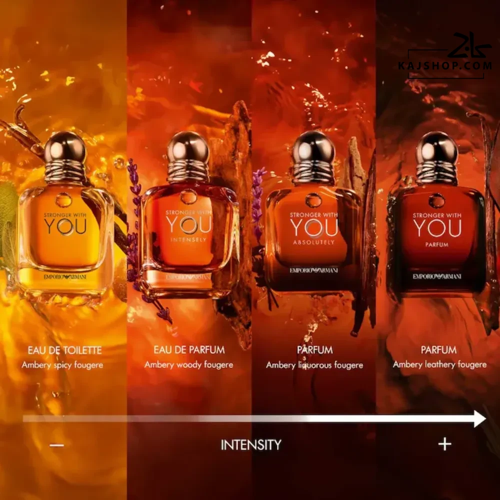 عطر مردانه امپریو آرمانی استرانگر ویت یو ابسولوتلی